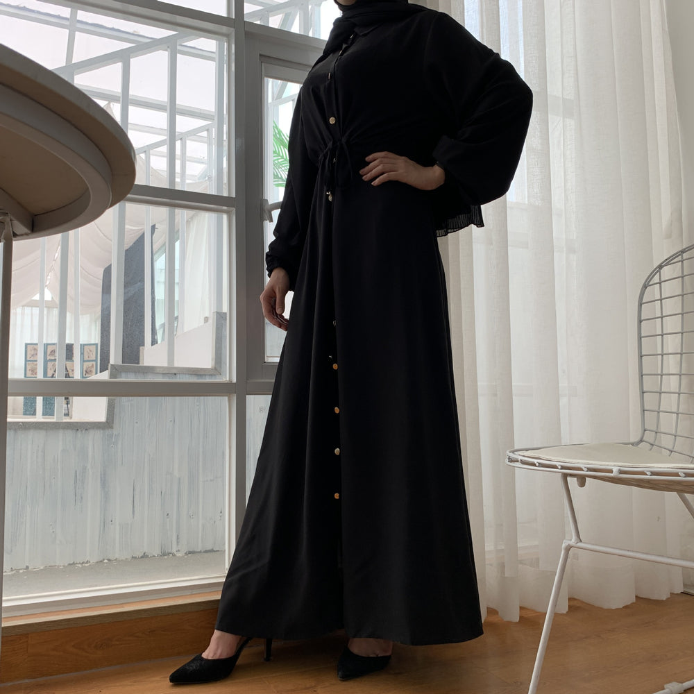 
                      
                        Afifa Woven Abaya
                      
                    