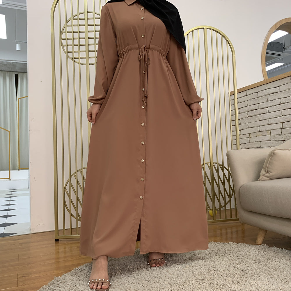 
                      
                        Afifa Woven Abaya
                      
                    