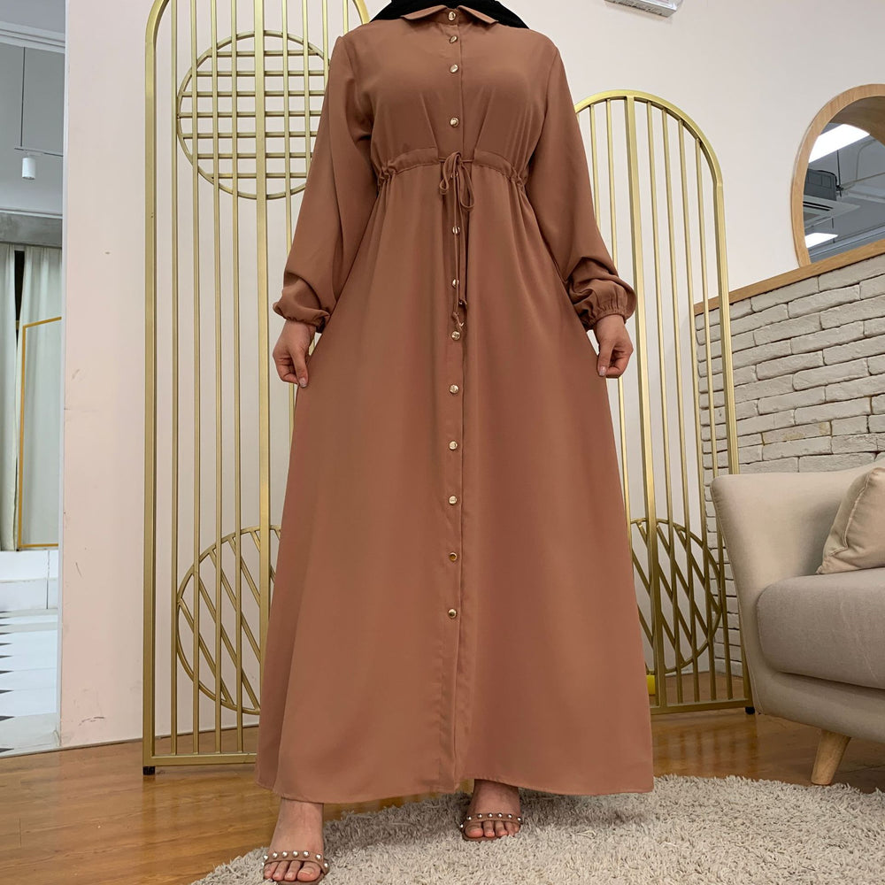 
                      
                        Afifa Woven Abaya
                      
                    