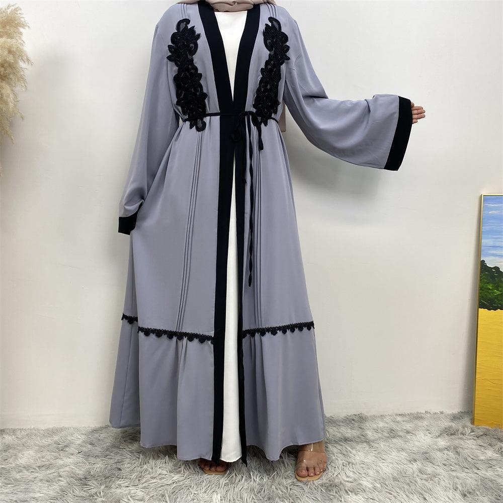 
                      
                        Embroidered Nida Kimono
                      
                    