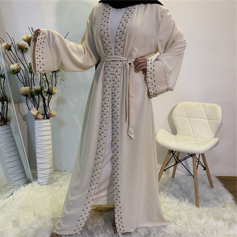 
                      
                        Malak Pearls Kimono
                      
                    