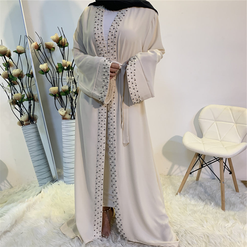 
                      
                        Malak Pearls Kimono
                      
                    