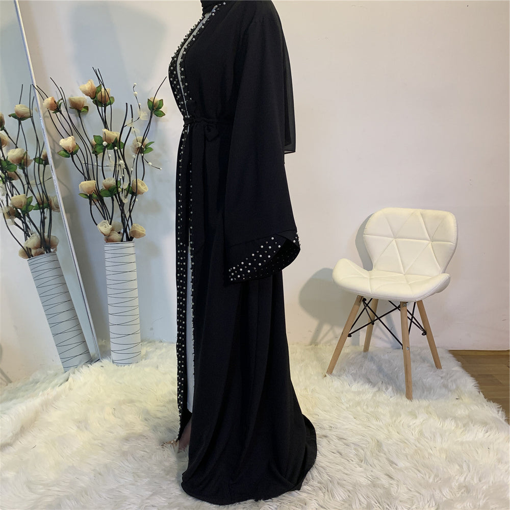 
                      
                        Malak Pearls Kimono
                      
                    