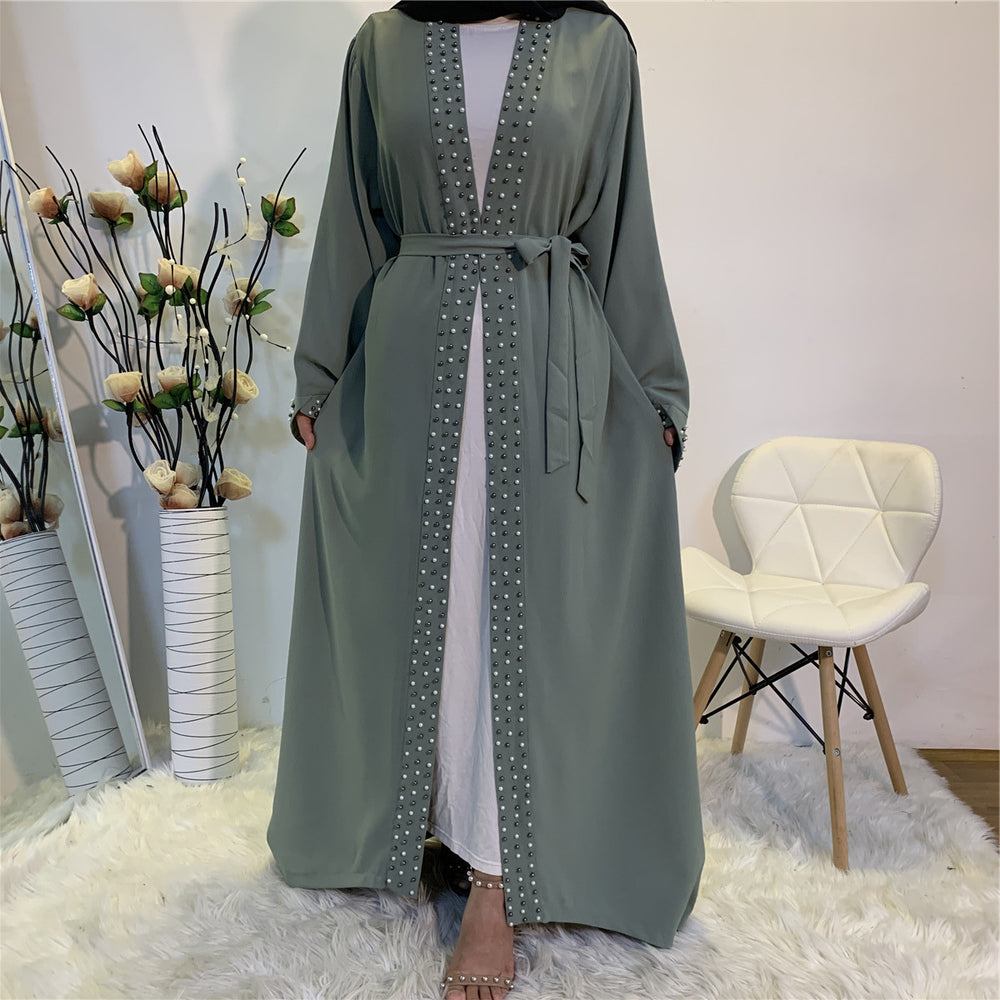 
                      
                        Malak Pearls Kimono
                      
                    