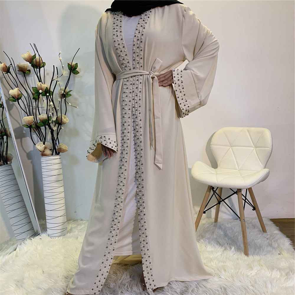 
                      
                        Malak Pearls Kimono
                      
                    