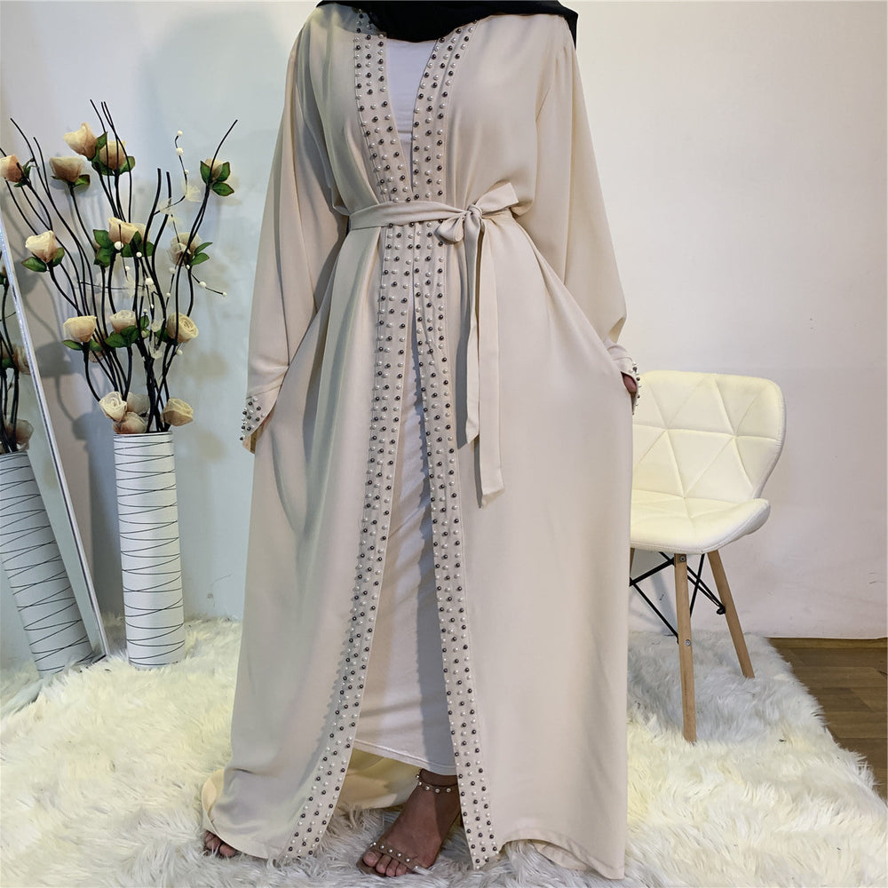 
                      
                        Malak Pearls Kimono
                      
                    