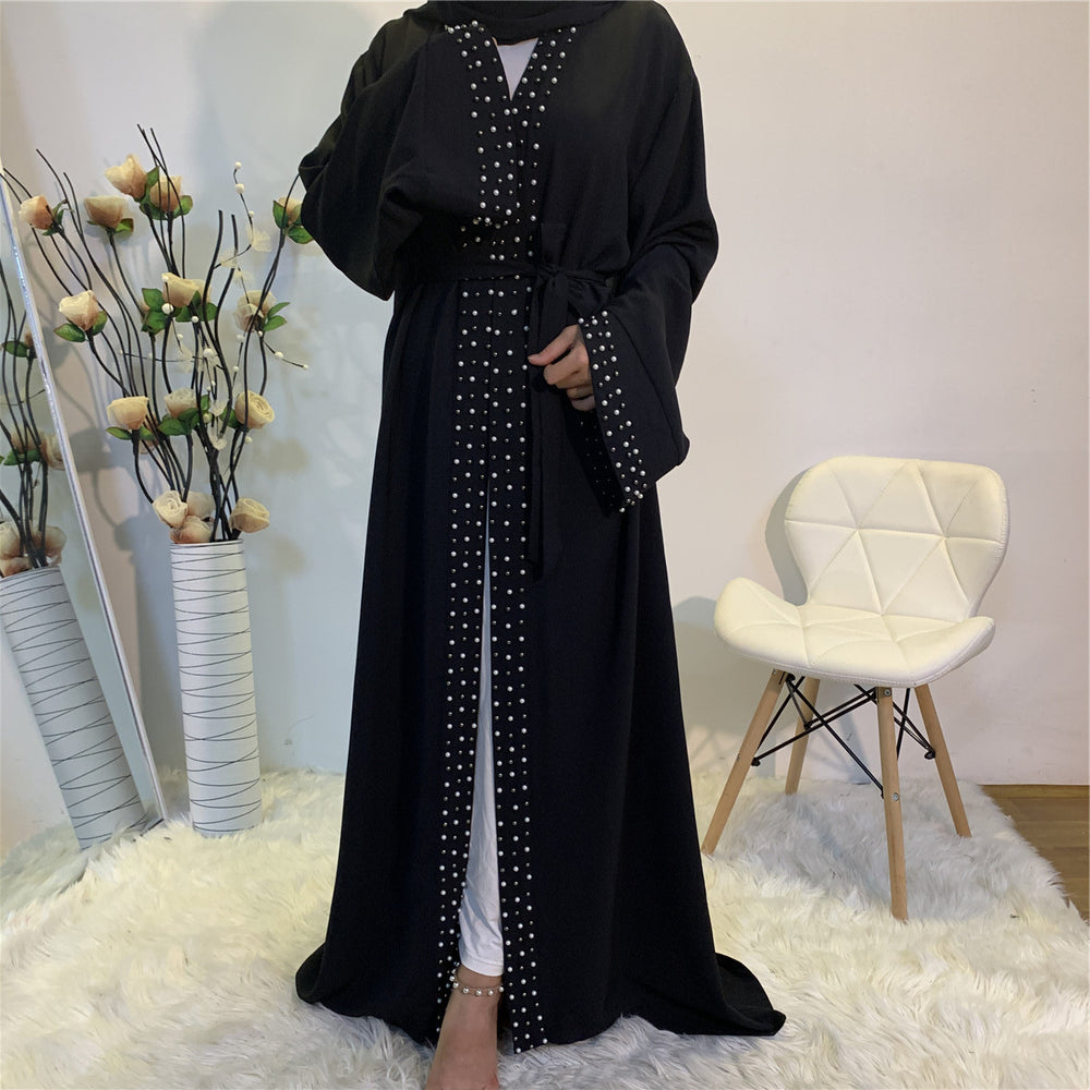 
                      
                        Malak Pearls Kimono
                      
                    