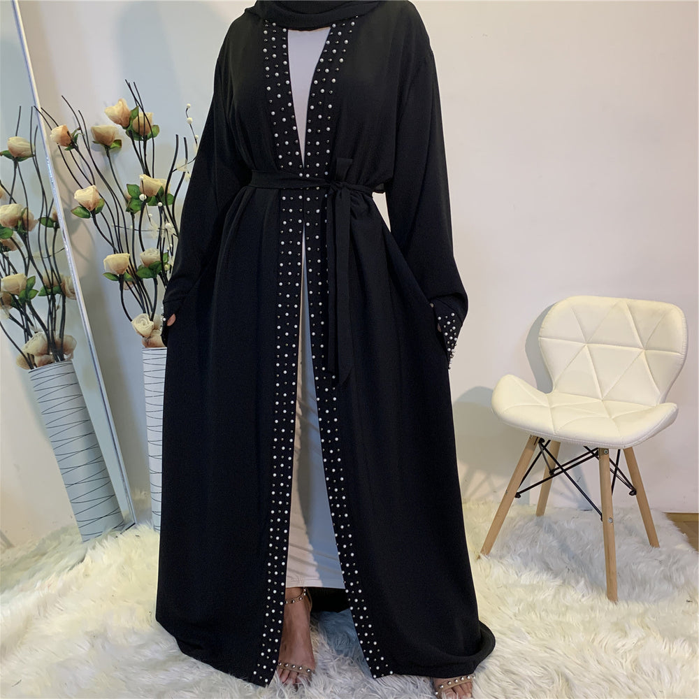 
                      
                        Malak Pearls Kimono
                      
                    