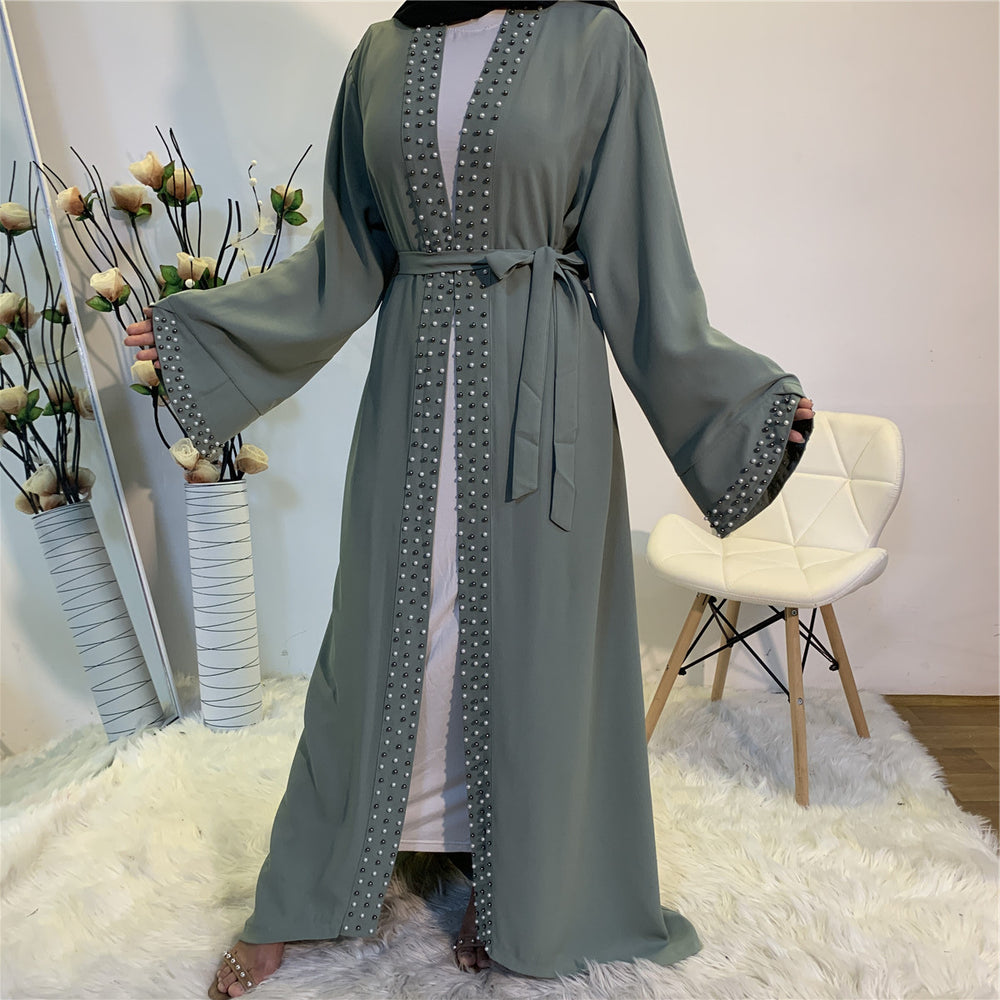 
                      
                        Malak Pearls Kimono
                      
                    