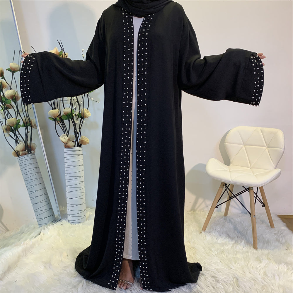 
                      
                        Malak Pearls Kimono
                      
                    