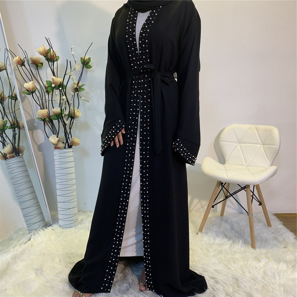 
                      
                        Malak Pearls Kimono
                      
                    