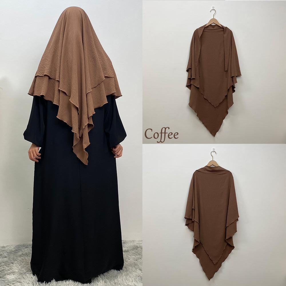 Chic Crepe Khimar