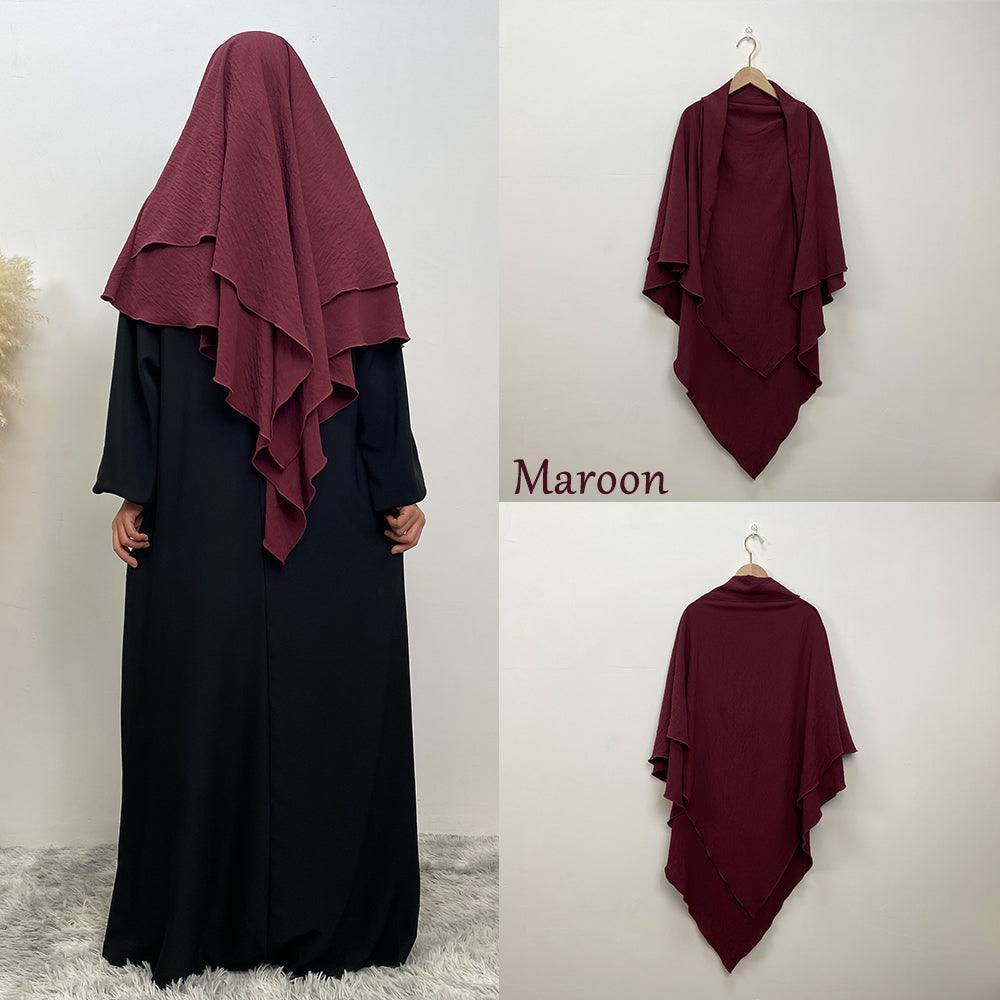 
                      
                        Chic Crepe Khimar
                      
                    