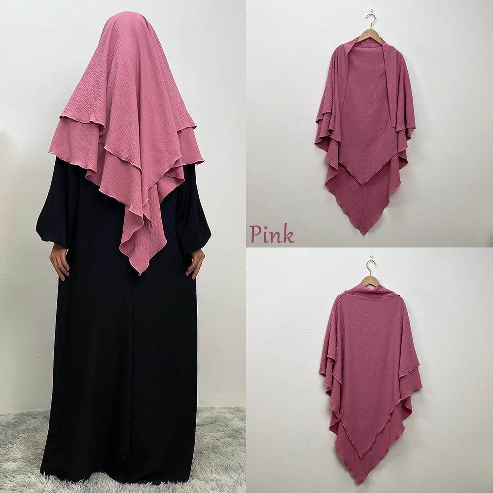 
                      
                        Chic Crepe Khimar
                      
                    