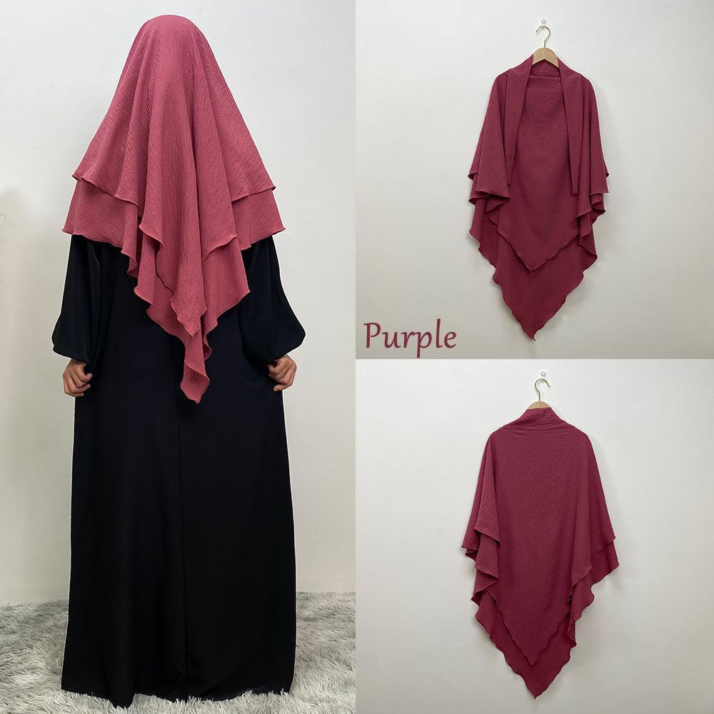 
                      
                        Chic Crepe Khimar
                      
                    