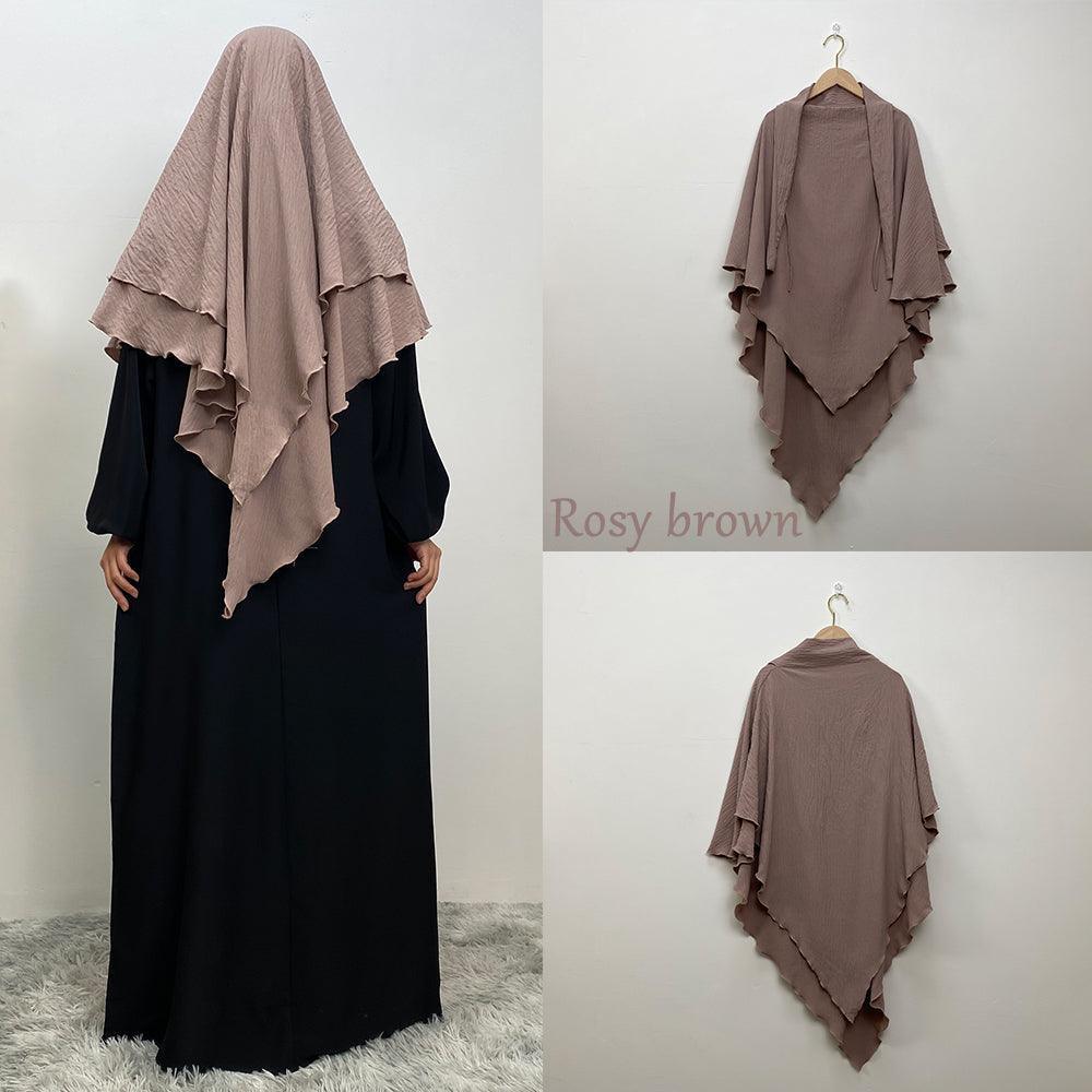 
                      
                        Chic Crepe Khimar
                      
                    