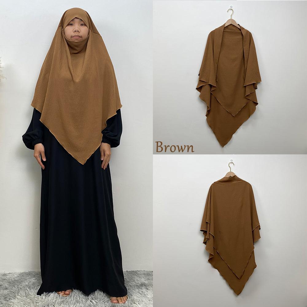 
                      
                        Chic Crepe Khimar
                      
                    