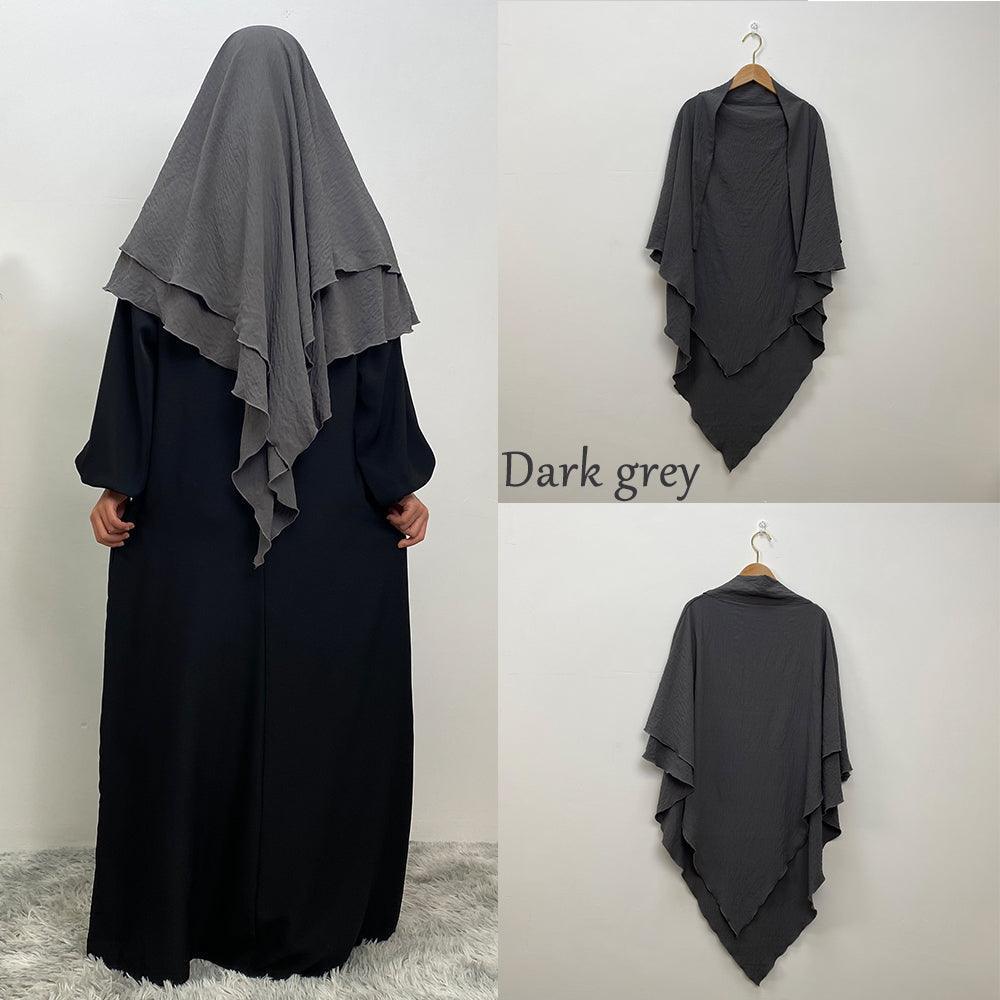 
                      
                        Chic Crepe Khimar
                      
                    