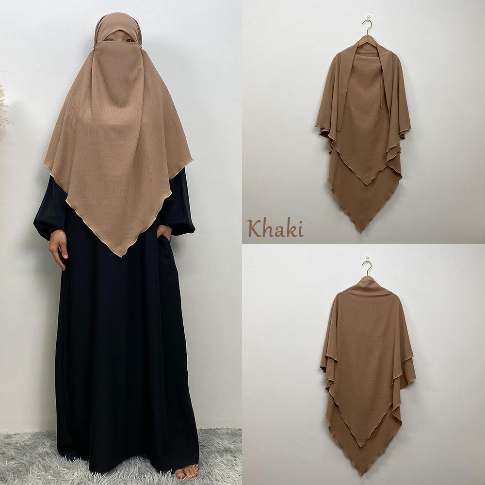 
                      
                        Chic Crepe Khimar
                      
                    