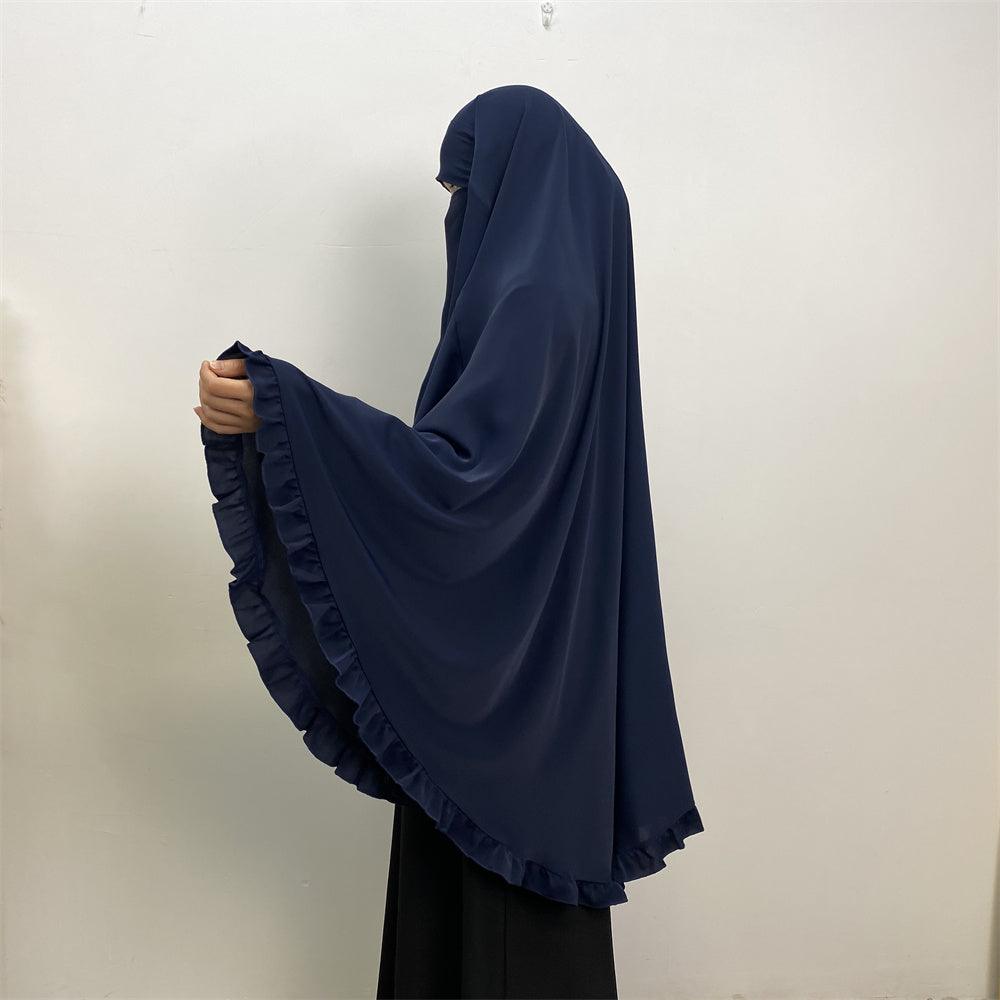 
                      
                        Ruffled Layered Niqab X Khimar
                      
                    