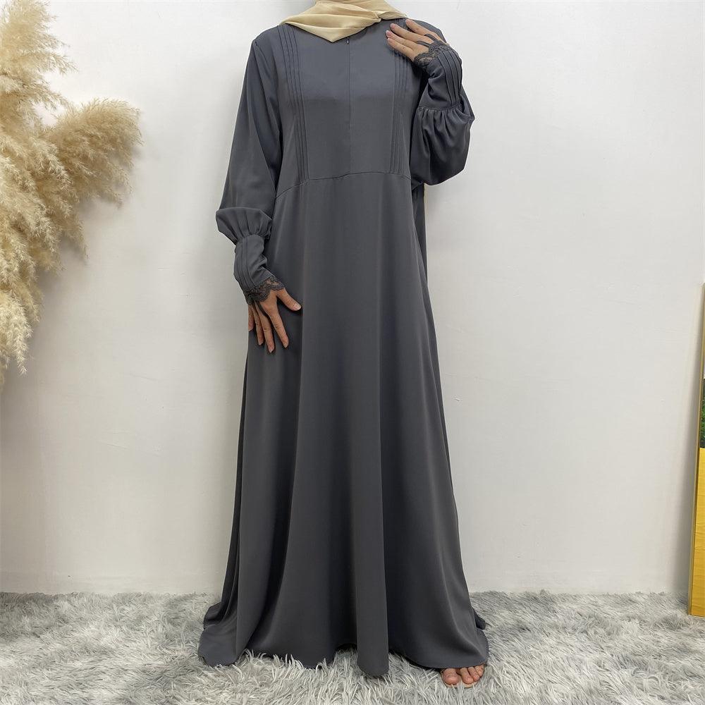 
                      
                        Lace Khimar & Abaya - Set
                      
                    