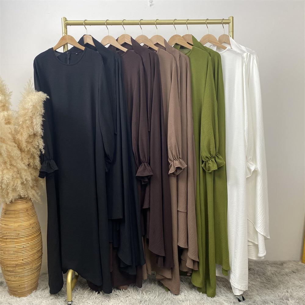 
                      
                        Crepe Khimar & Crep Abaya - Set
                      
                    