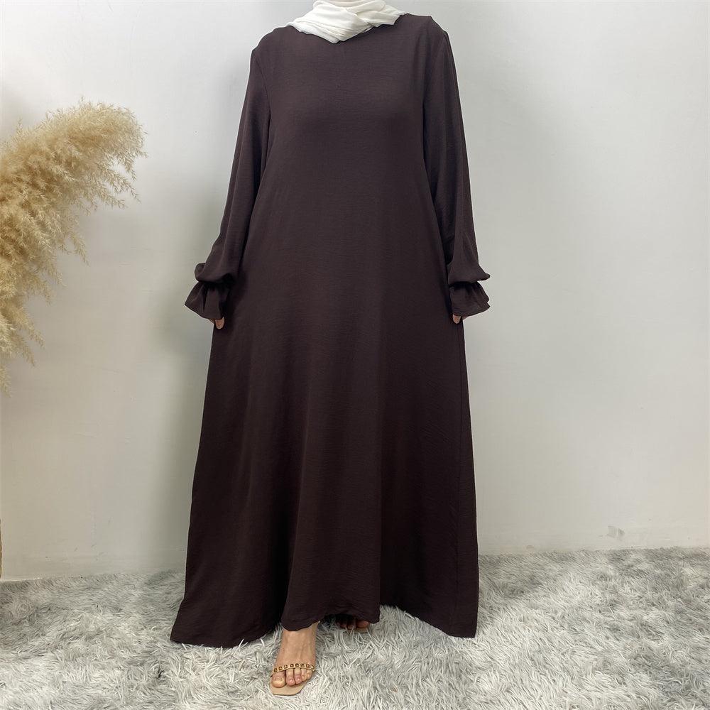 
                      
                        Crepe Khimar & Crep Abaya - Set
                      
                    