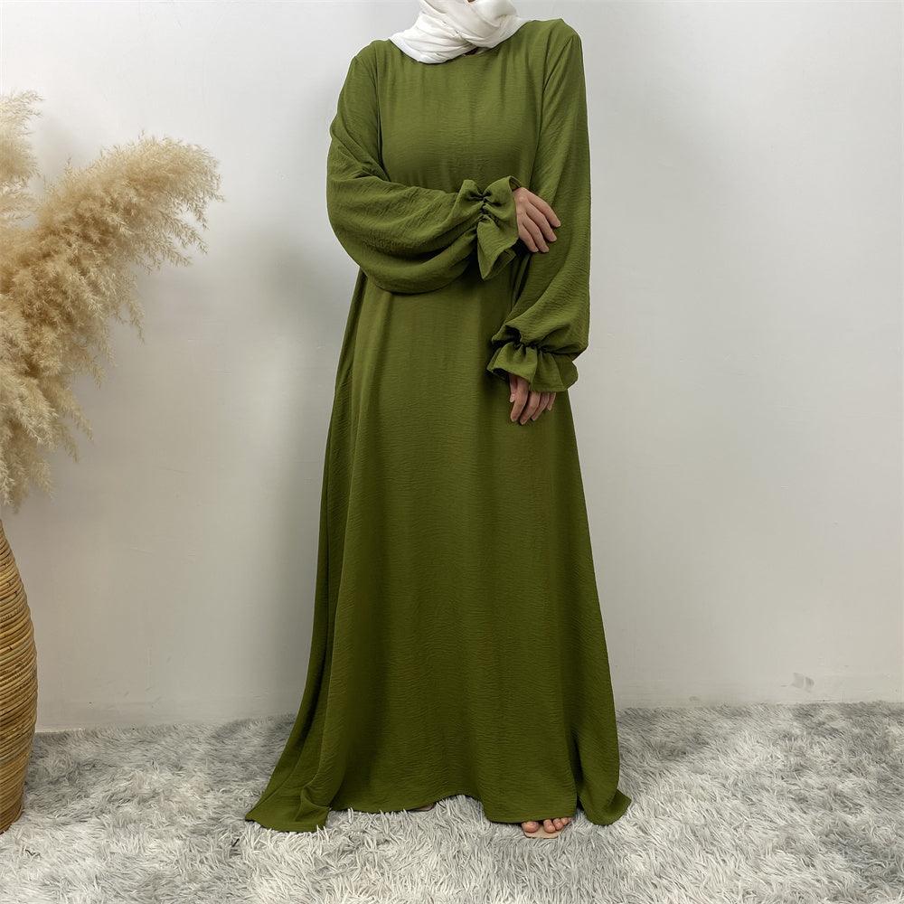 
                      
                        Crepe Khimar & Crep Abaya - Set
                      
                    