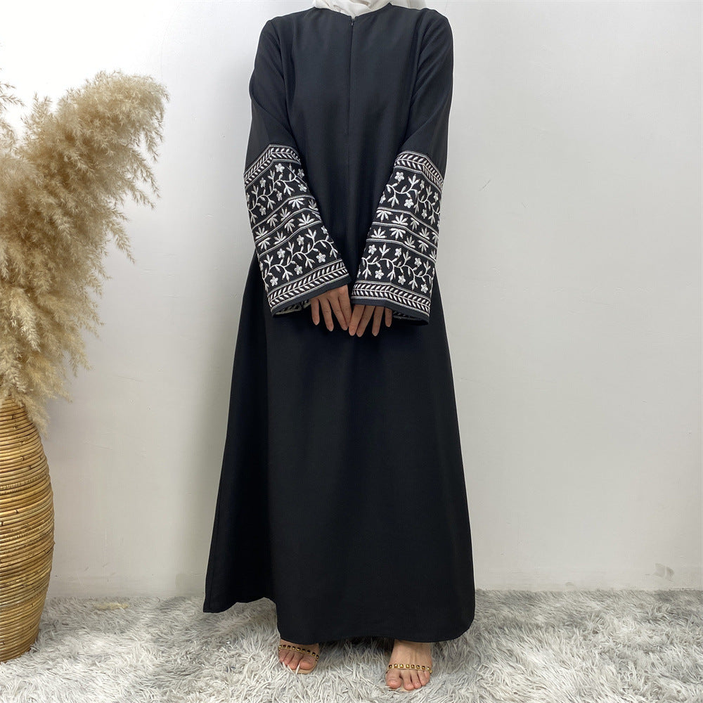 
                      
                        Embroidered Kimono Abaya
                      
                    