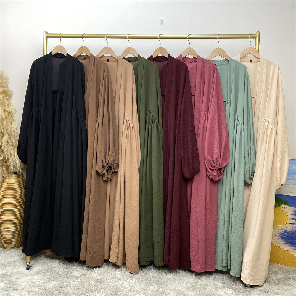 
                      
                        Pleated Open Jilbab
                      
                    