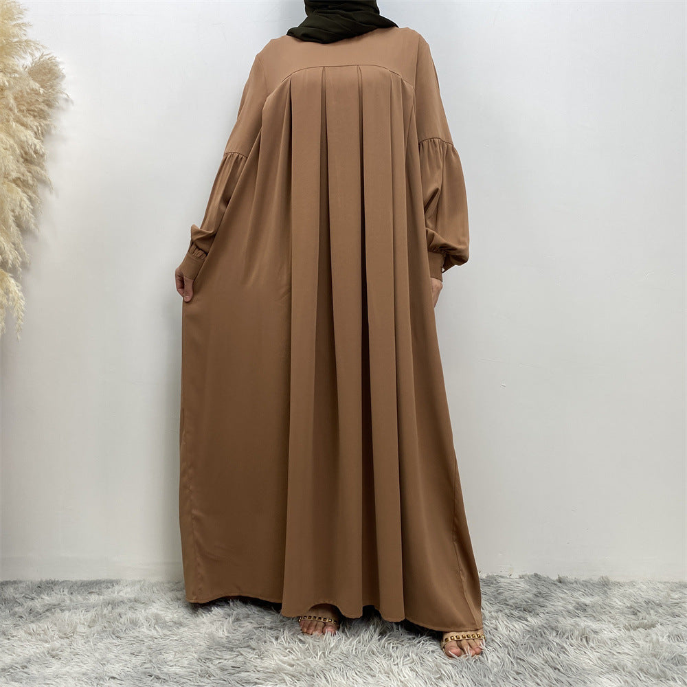 
                      
                        Safia Pleated Abaya
                      
                    