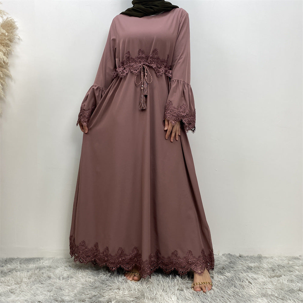 Hawa Lace Abaya