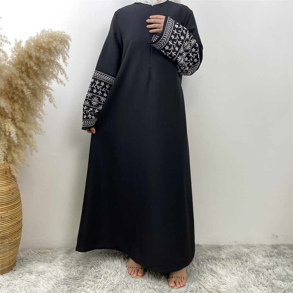 
                      
                        Embroidered Kimono Abaya
                      
                    