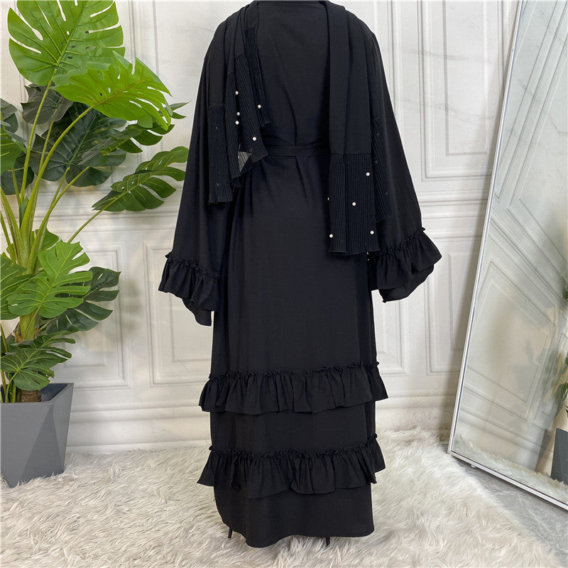 
                      
                        Salma Print Open Abaya
                      
                    