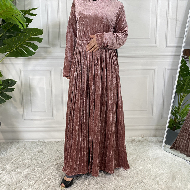 
                      
                        Asma Velvet Abaya
                      
                    