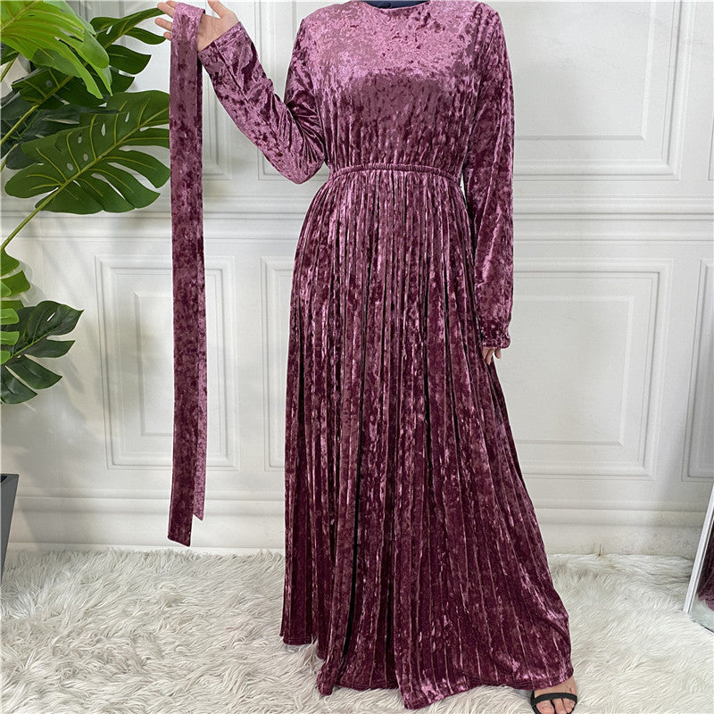 
                      
                        Asma Velvet Abaya
                      
                    