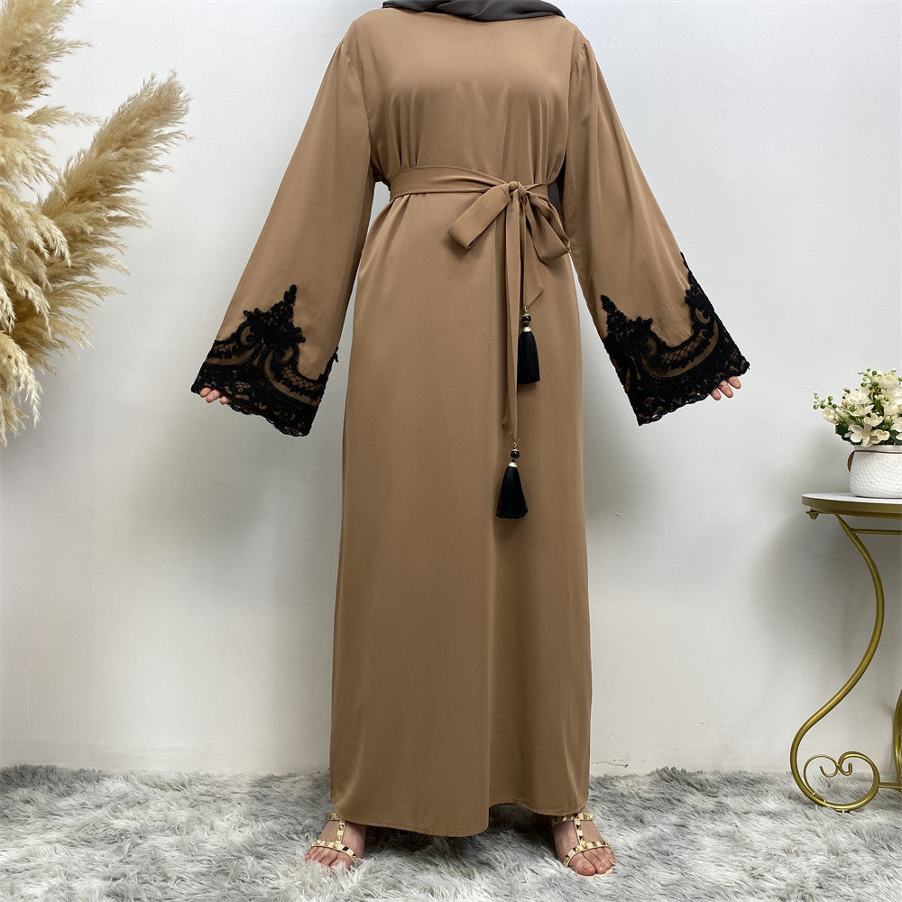 
                      
                        Fadwa Lace Abaya
                      
                    