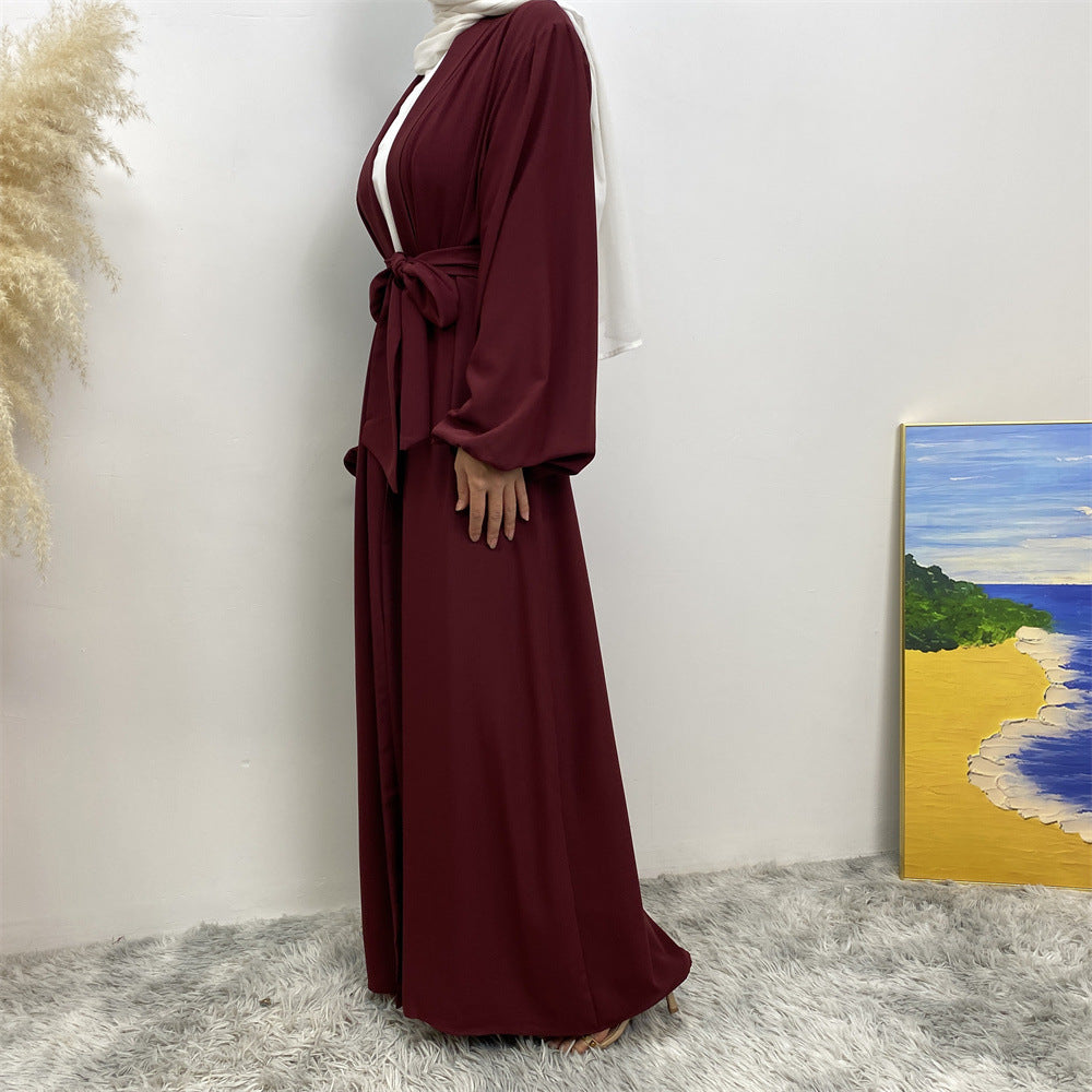 
                      
                        Bashira Open Abaya
                      
                    