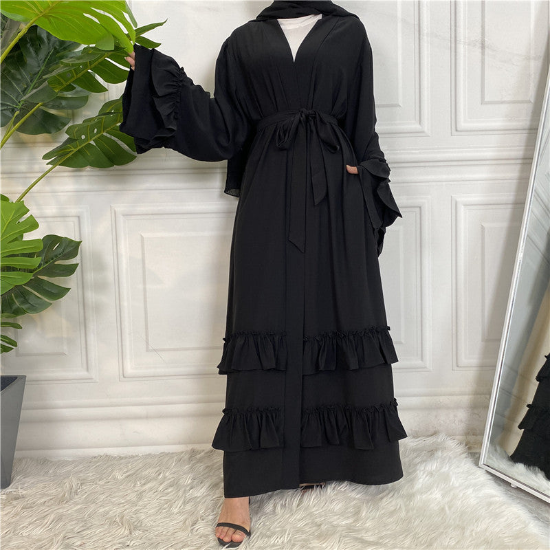 
                      
                        Salma Print Open Abaya
                      
                    