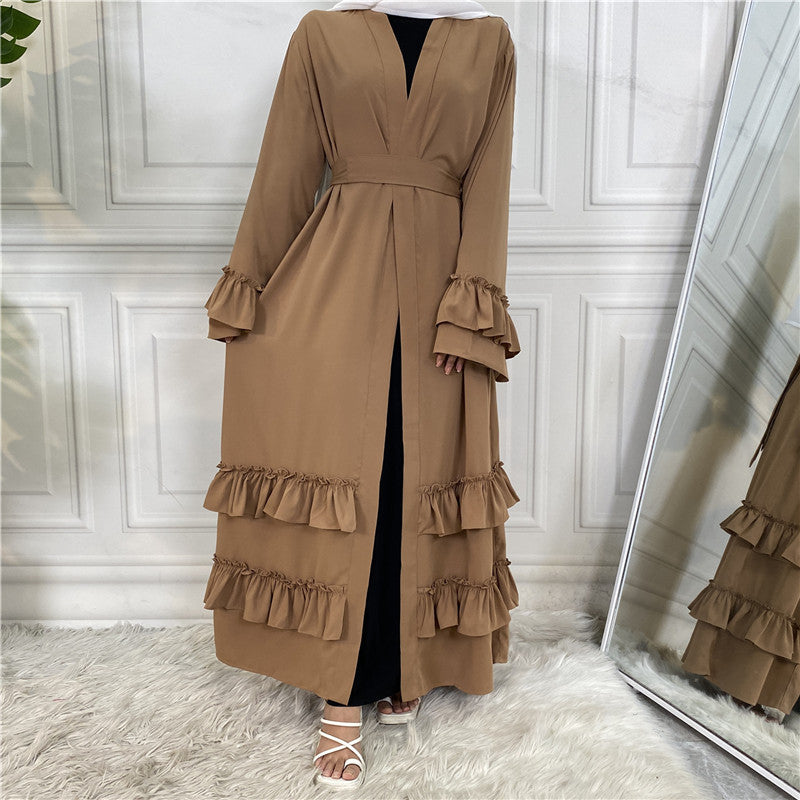 
                      
                        Salma Print Open Abaya
                      
                    