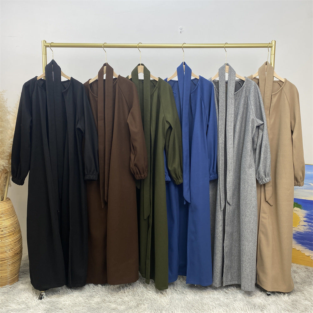 
                      
                        Bina Open Abaya
                      
                    