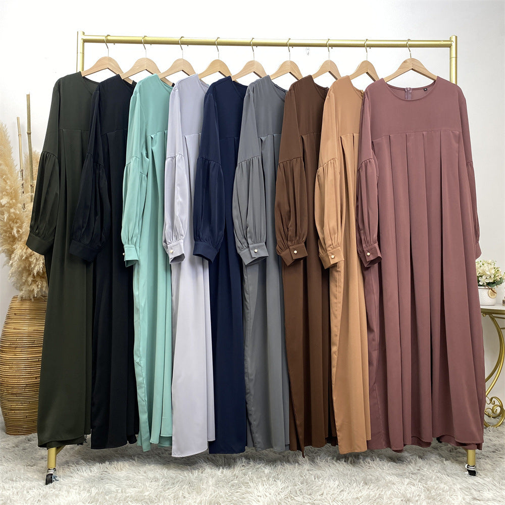 
                      
                        Safia Pleated Abaya
                      
                    