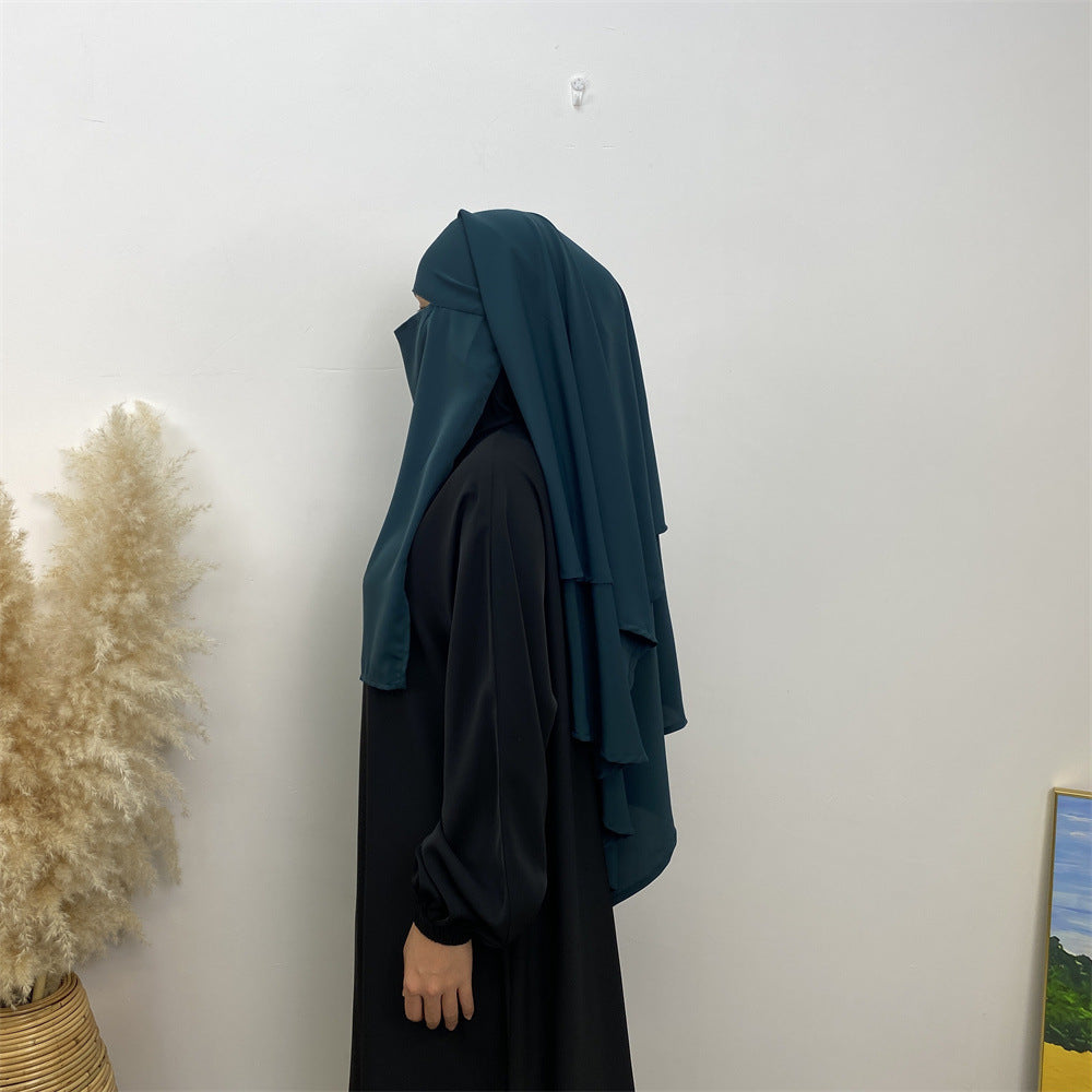 
                      
                        Satin Plain Niqab
                      
                    