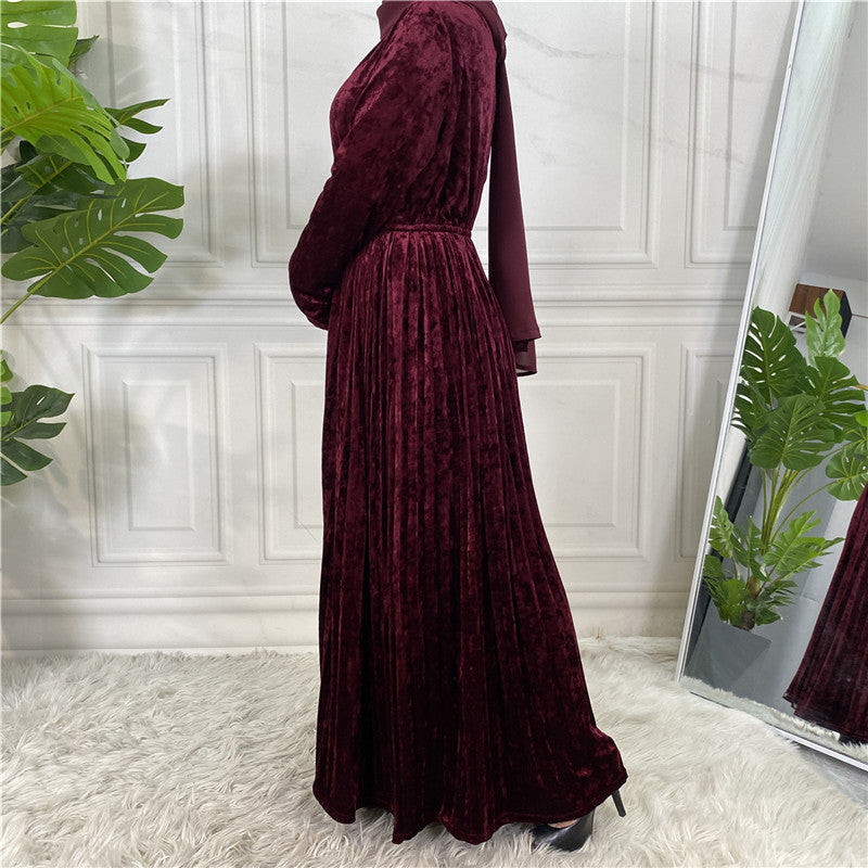 
                      
                        Asma Velvet Abaya
                      
                    