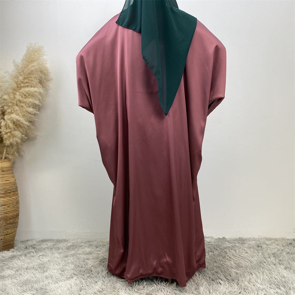 
                      
                        Satin Reversible Open Jilbab
                      
                    