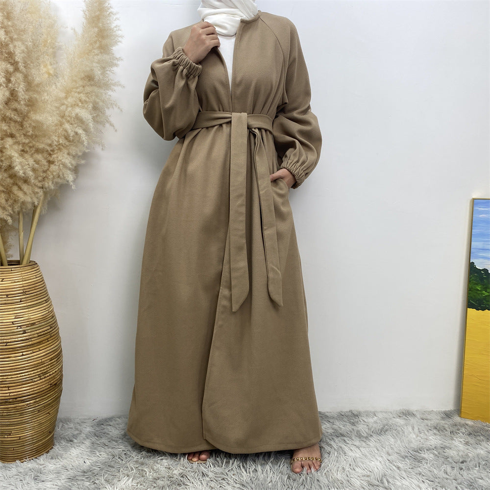 
                      
                        Bina Open Abaya
                      
                    