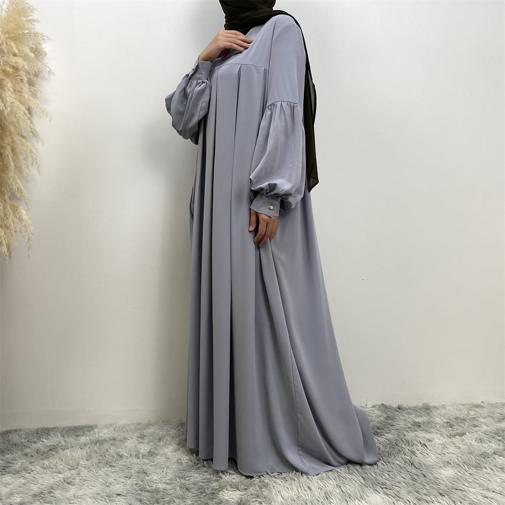 
                      
                        Safia Pleated Abaya
                      
                    