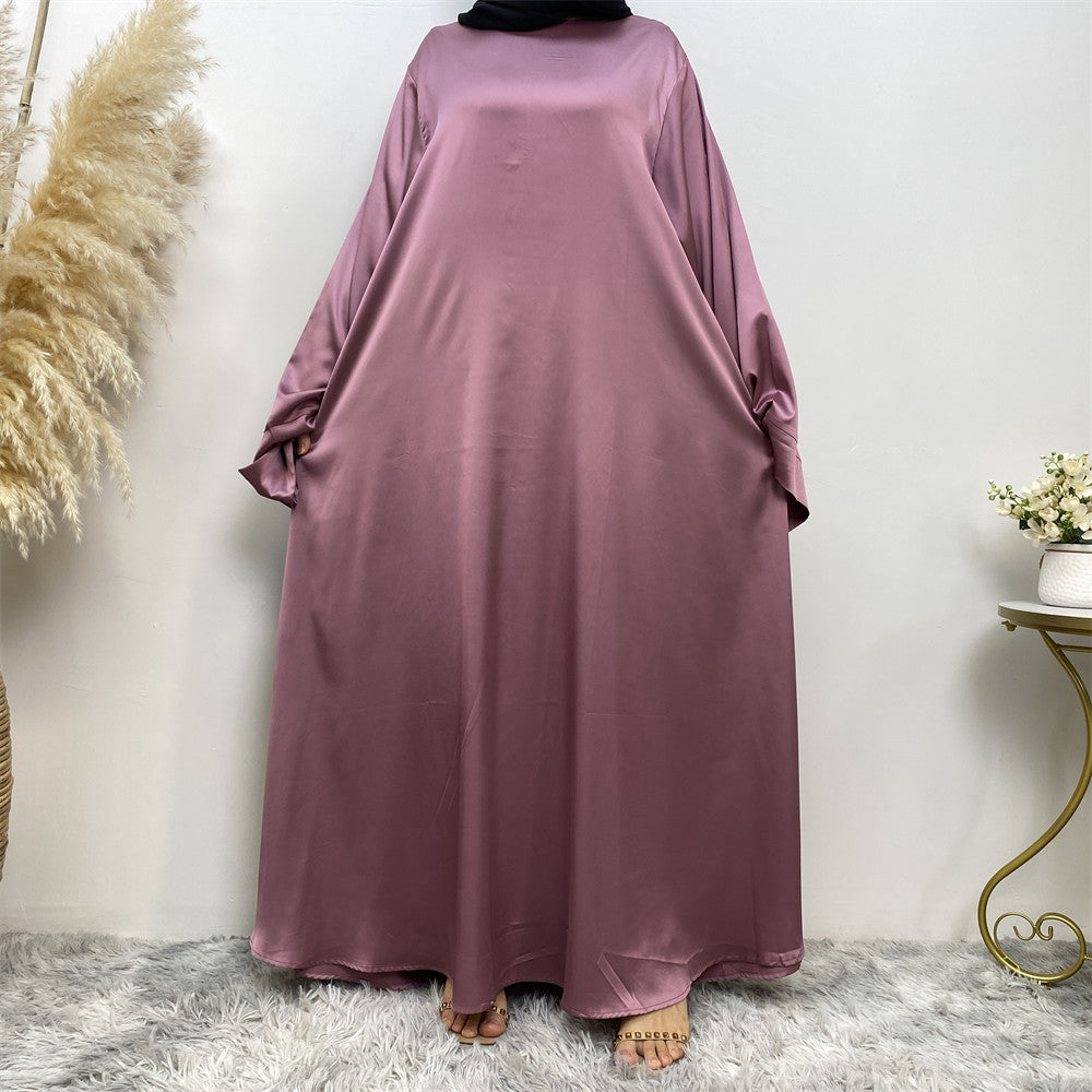 
                      
                        Satin Kimono Abaya
                      
                    