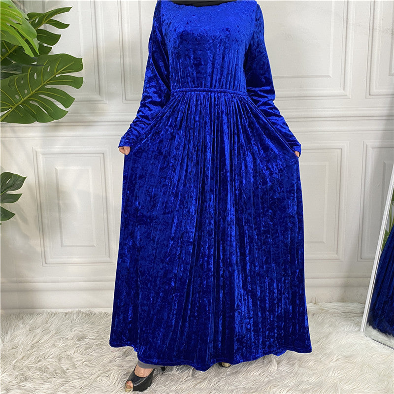 
                      
                        Asma Velvet Abaya
                      
                    