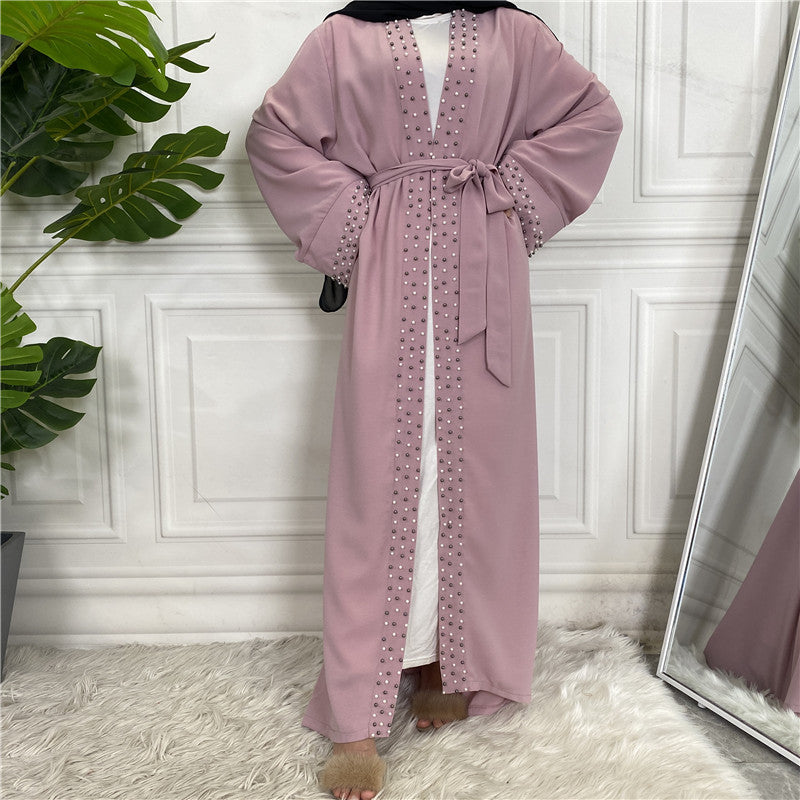 
                      
                        Malak Pearls Kimono
                      
                    